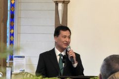 President Hiroyuki Isono, CEO of Oji Holdings,